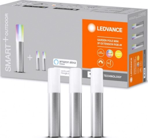 Умный светильник Ledvance SMART для подсветки газона wifi gardpole mini rgbw 3 [4058075478237]