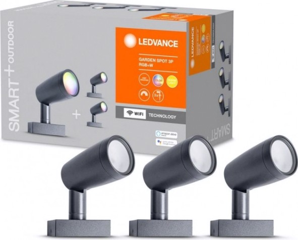 Умный трековый светильник Ledvance SMART wifi garden spot rgbw 3p dg ledv [4058075478497]
