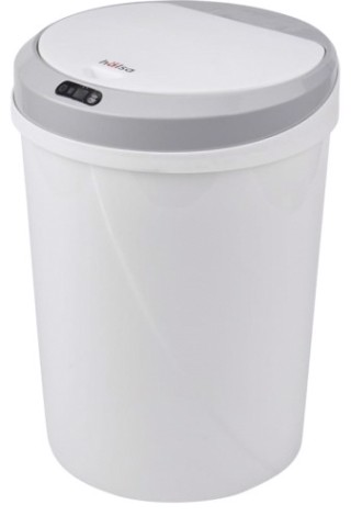 Ведро мусорное HALSA HSL-C-104 с датчиком движения круглое, 12л
