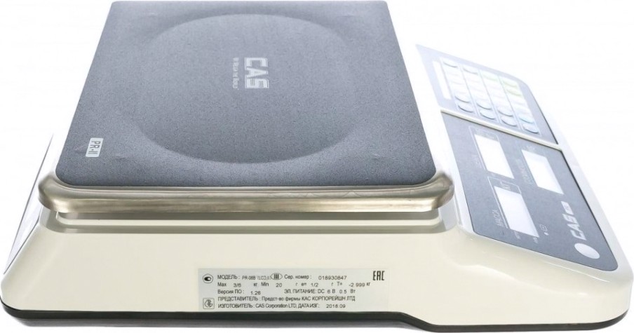 Весы торговые Скейл CAS PR-C-06 [УП-00007277]