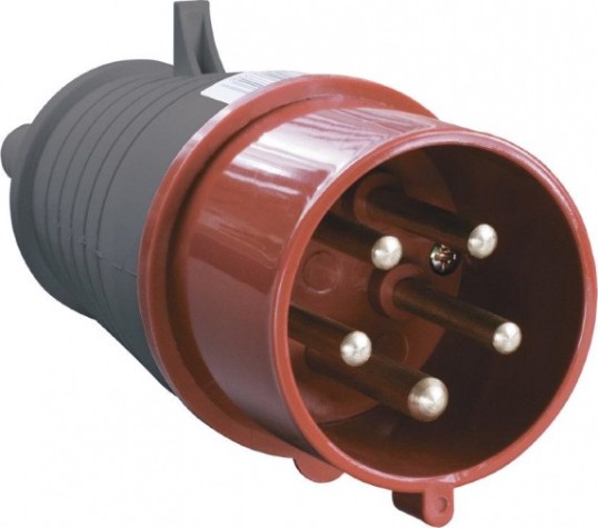 Вилка электрическая кабельная IEK ССИ-025 32а 3p+pe+n 380в ip44 [PSR02-032-5]