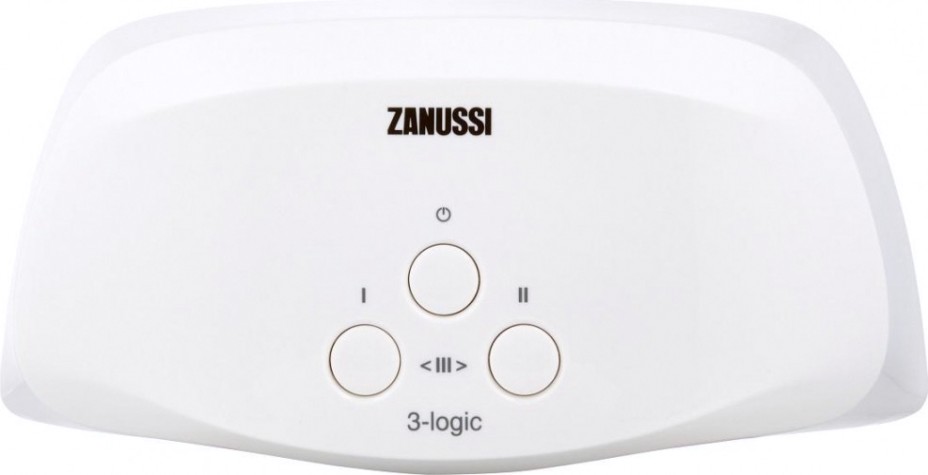 Водонагреватель проточный ZANUSSI 3-logic 3,5 T (кран) [НС-1064834]