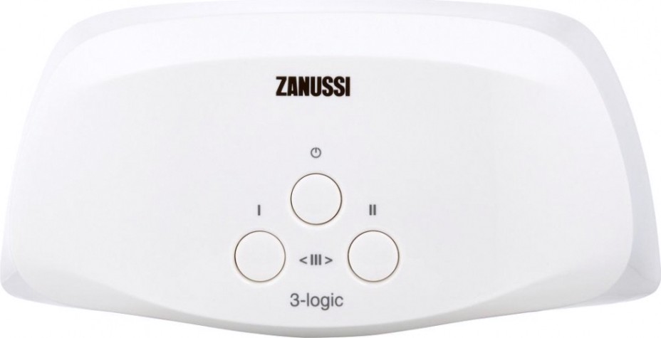 Водонагреватель проточный ZANUSSI 3-logic 5,5 T (кран) [НС-1064830]
