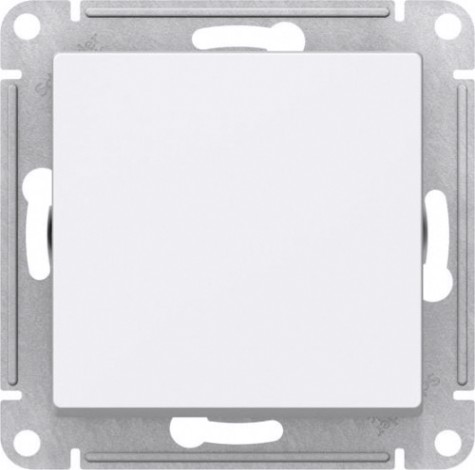 Выключатель одноклавишный Systeme Electric AtlasDesign (сх. 1) 10ax белый [ATN000111]