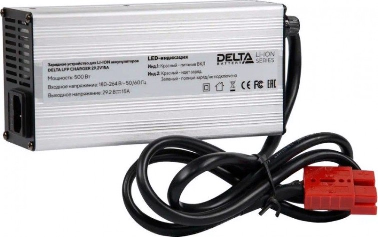 Зарядное устройство Delta LFP CHARGER 29.2V 15A для литий-ионных акб [DELTA LFP CHARGER 29.2V 15A]