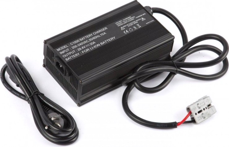 Зарядное устройство RUTRIKE 24V 50AH интеллектуальное для литиевых аккумуляторов [022589]